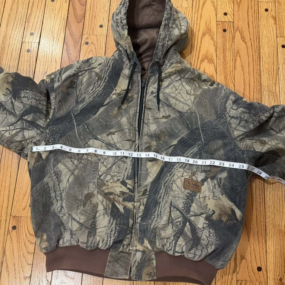 Walls Realtree Hardwoods HD Camo Insulated Hooded Hunting Jacket Men’s XL - Picture 8 of 11
